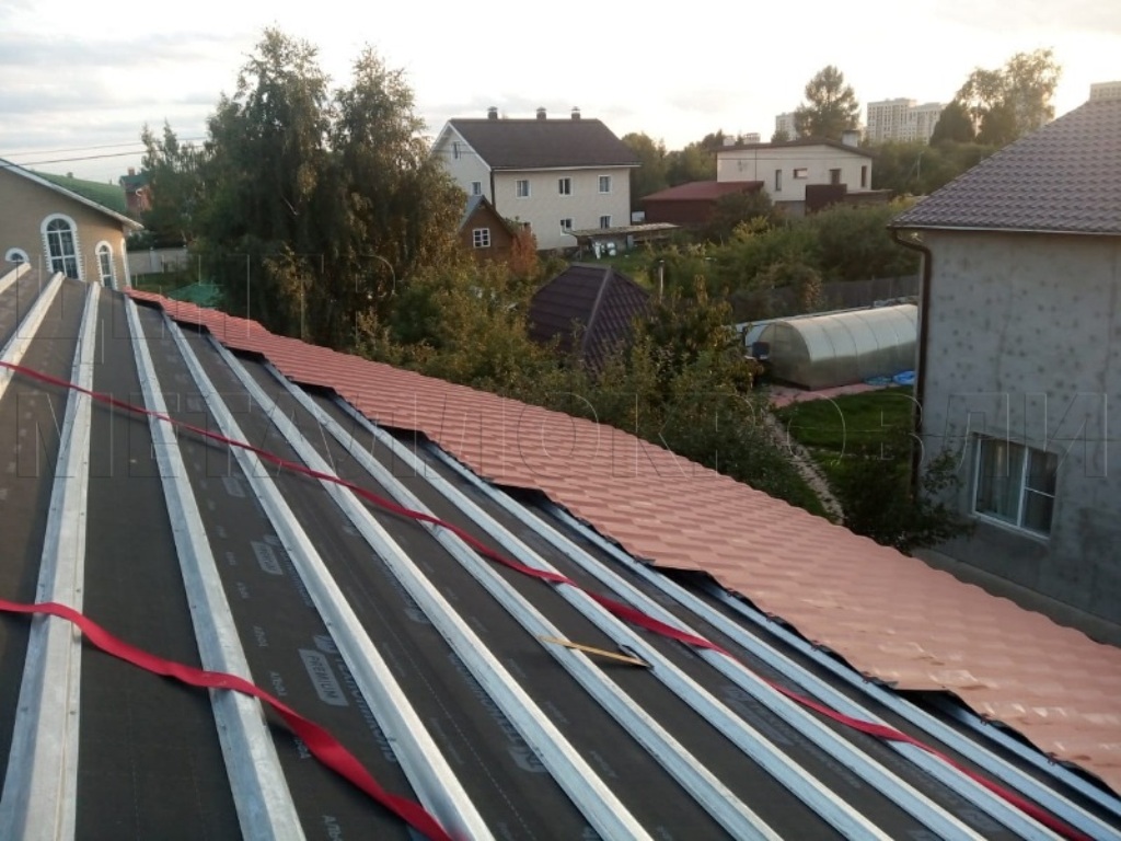 Металлочерепица Геркулес 8004 терракотовый Стальной Бархат от Центра Металлокровли в Сыктывкаре