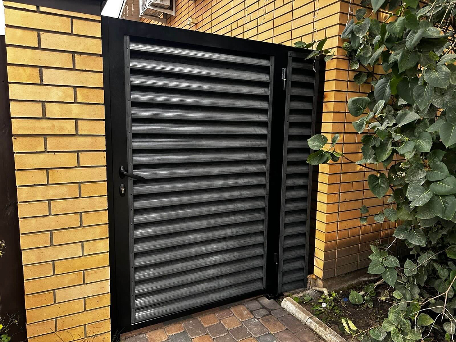 Ламели Еврожалюзи 48м Черное Дерево 3D Принтек